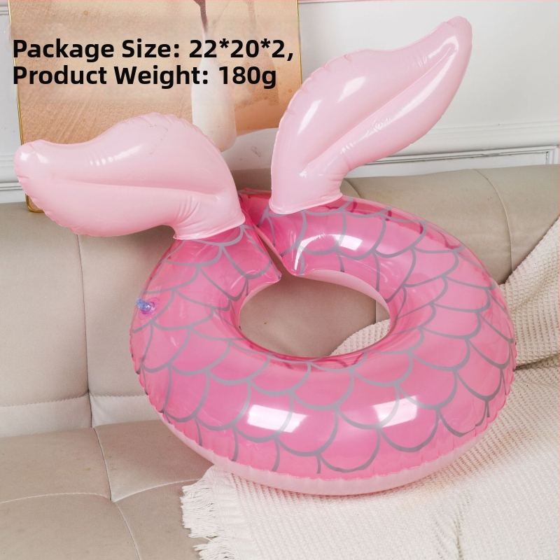 Baseina riņķis no videi draudzīga PVC, 0,2 mm biezums, piemērots baseinam, manuāla uzpūšana