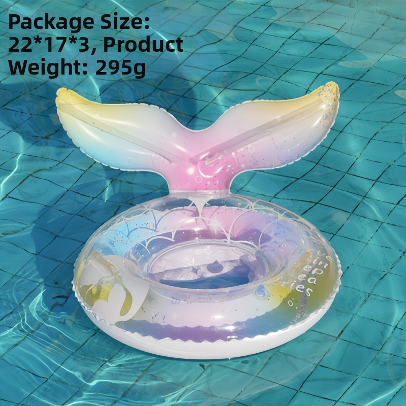 Baseina riņķis no videi draudzīga PVC, 0,2 mm biezums, piemērots baseinam, manuāla uzpūšana