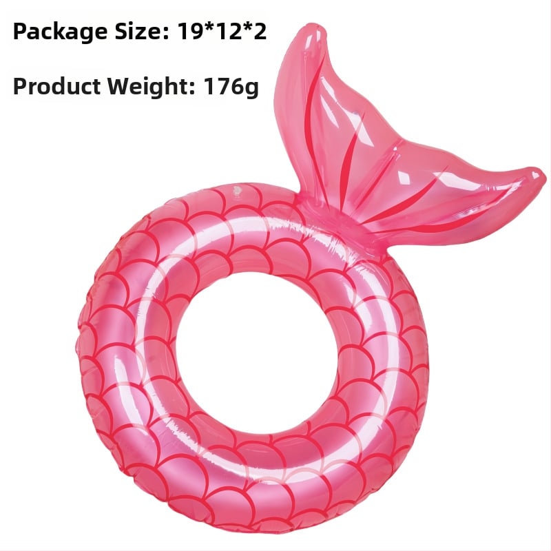 Baseina riņķis no videi draudzīga PVC, 0,2 mm biezums, piemērots baseinam, manuāla uzpūšana