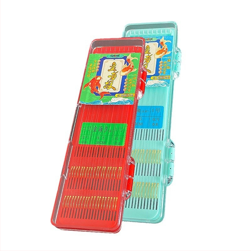 Shihe dyglinių kablių komplektas – 550 vnt., žvejybai rezervuaruose/ ežeruose