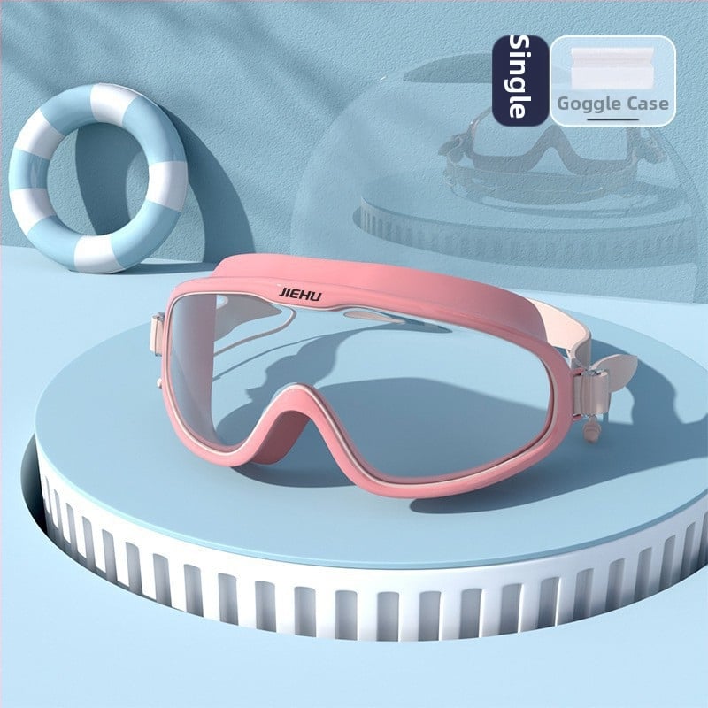 Jettiger anti-fog peldēšanas brilles ar PC lēcām pieaugušajiem