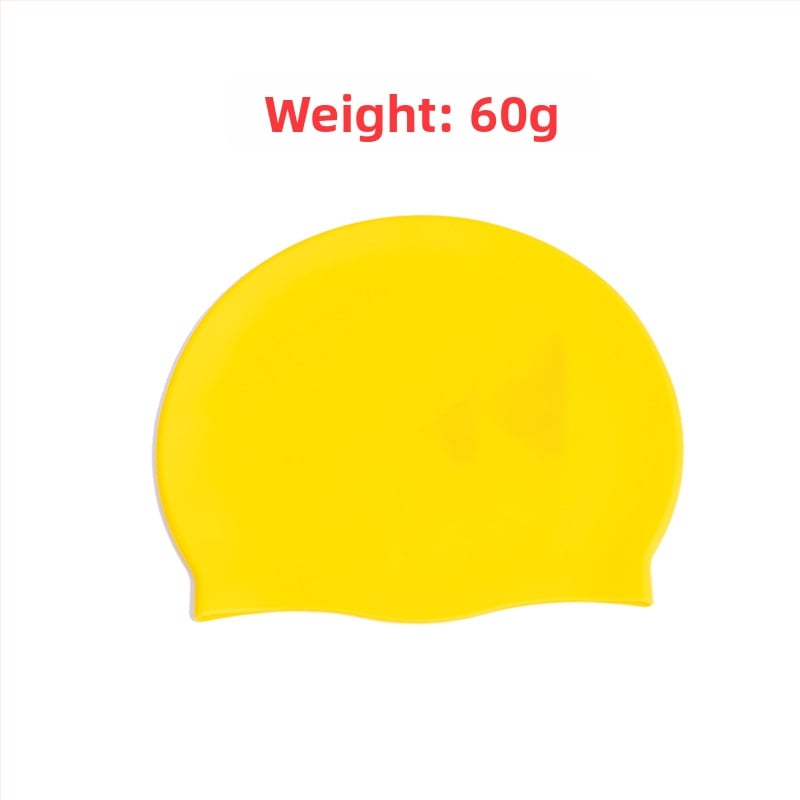 Pieaugušo silikona peldēšanas cepure ar karogu rakstu, ūdensnecaurlaidīga un elpojoša, 50 g