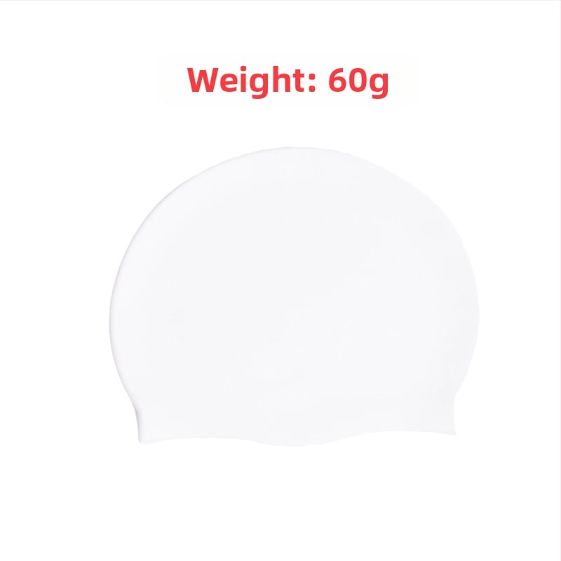 Pieaugušo silikona peldēšanas cepure ar karogu rakstu, ūdensnecaurlaidīga un elpojoša, 50 g