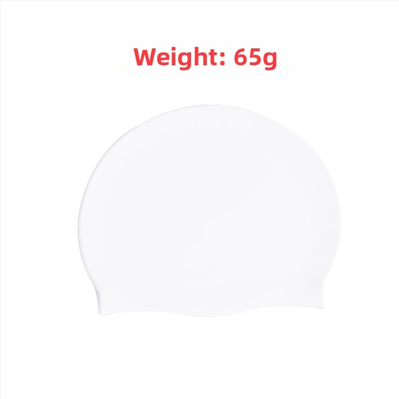 Pieaugušo silikona peldēšanas cepure ar karogu rakstu, ūdensnecaurlaidīga un elpojoša, 50 g