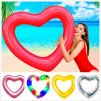 Sirds formā PVC pūšamais peldriņš pieaugušajiem, videi draudzīgs PVC, 0,22 biezums, manuāla uzpūšana, baseina lietošanai