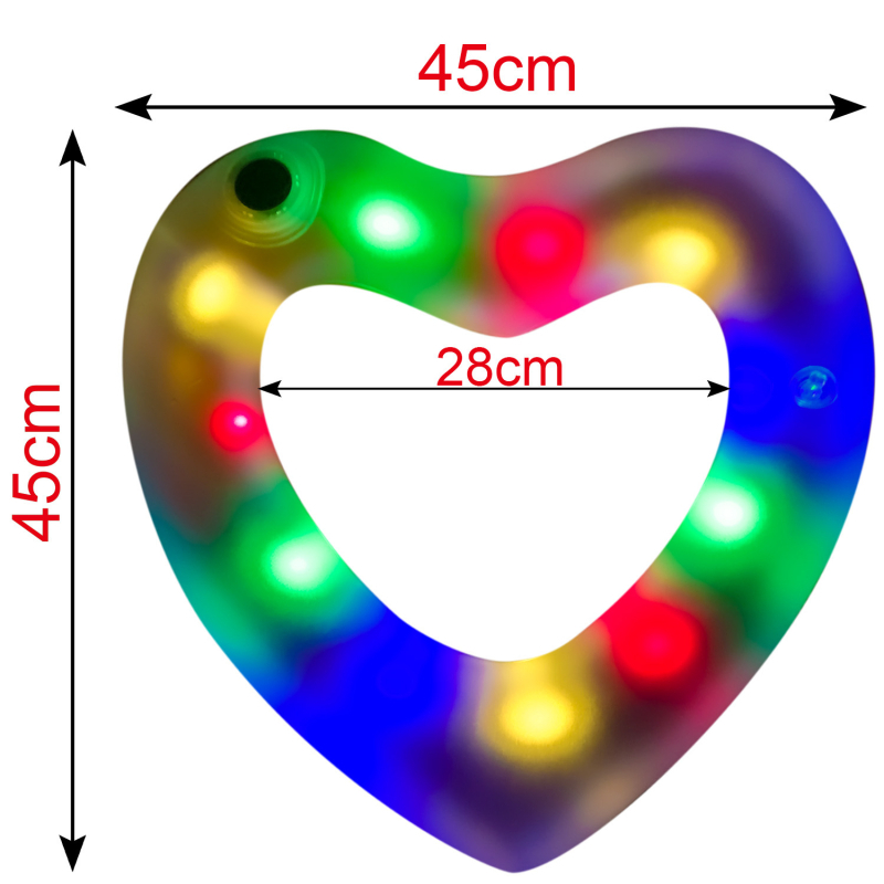 Sirds formā PVC pūšamais peldriņš pieaugušajiem, videi draudzīgs PVC, 0,22 biezums, manuāla uzpūšana, baseina lietošanai