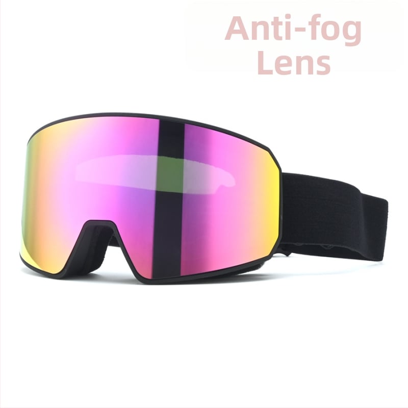 Slēpošanas brillēs kalnu kāpšanai ar divslāņa pret aizlogošanos, UV aizsardzība, saderīgas ar dioptriju lencēm
