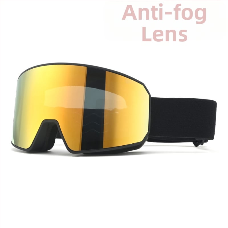 Slēpošanas brillēs kalnu kāpšanai ar divslāņa pret aizlogošanos, UV aizsardzība, saderīgas ar dioptriju lencēm