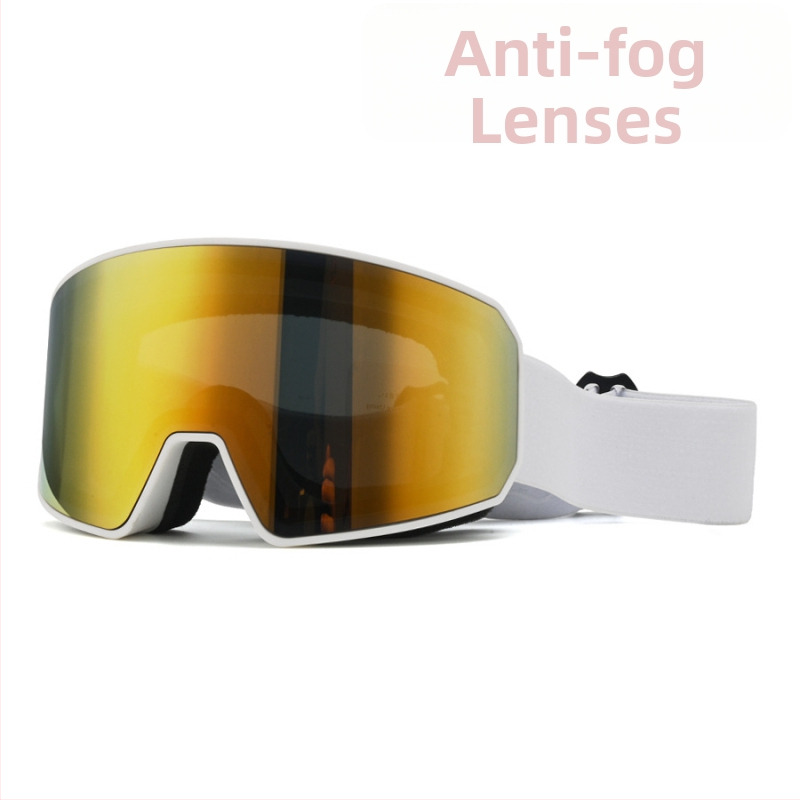 Slēpošanas brillēs kalnu kāpšanai ar divslāņa pret aizlogošanos, UV aizsardzība, saderīgas ar dioptriju lencēm