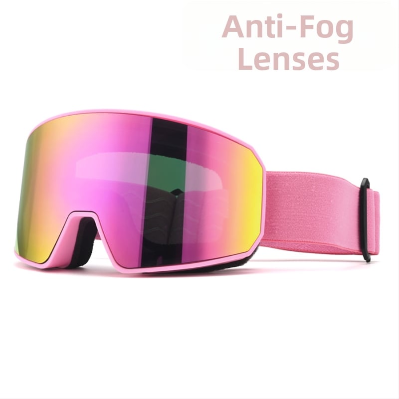 Slēpošanas brillēs kalnu kāpšanai ar divslāņa pret aizlogošanos, UV aizsardzība, saderīgas ar dioptriju lencēm