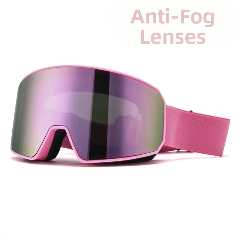 Slēpošanas brillēs kalnu kāpšanai ar divslāņa pret aizlogošanos, UV aizsardzība, saderīgas ar dioptriju lencēm