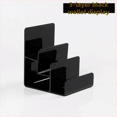 Piniginės ir rankinės demonstravimo stovas, dviejų lygių, injekcinio formavimo konstrukcija, gipso apvalkalas, laiptinės formos