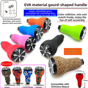 Spiningo ritė žvejybai, DIY modifikacija, EVA rankena, neslystanti rankena formos moliūgo, lengva konstrukcija