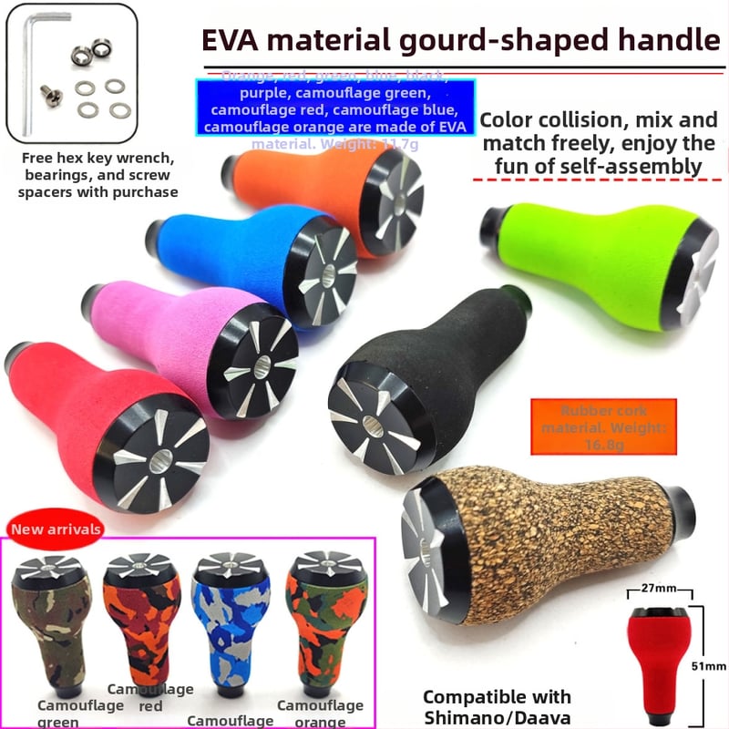 Spiningo ritė žvejybai, DIY modifikacija, EVA rankena, neslystanti rankena formos moliūgo, lengva konstrukcija