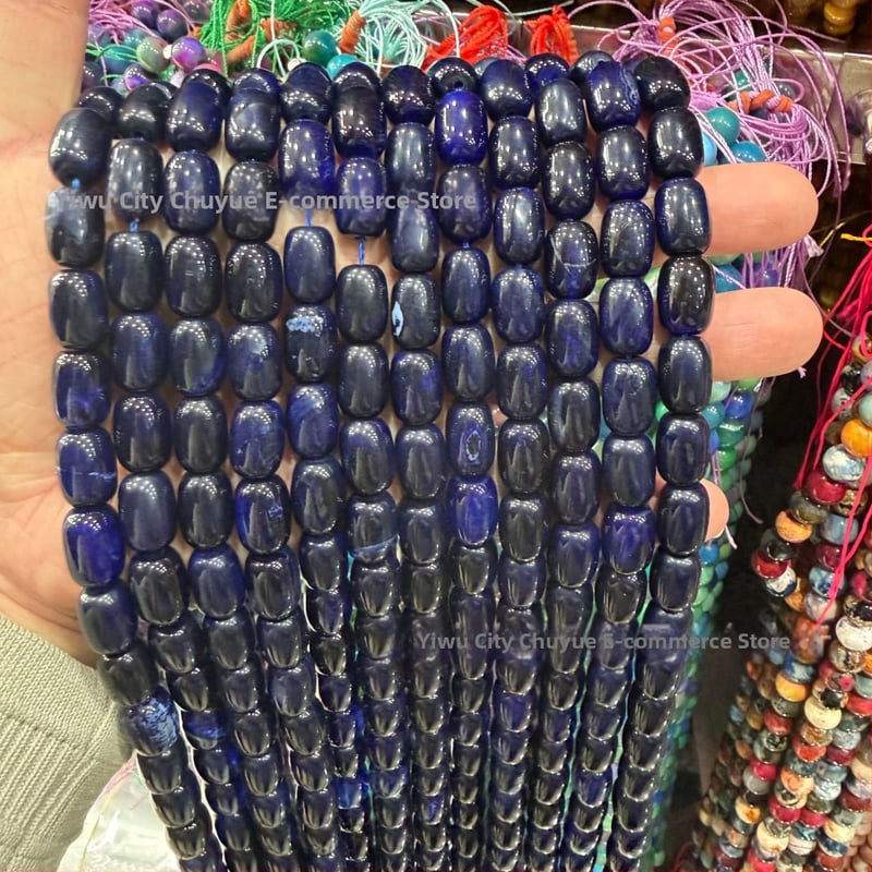 Χάντρες βαρέλι από φυσικό αχάτη με μοτίβο δράκο, ραγισμένη υφή, χειροκίνητη κοπή — εξαρτήματα DIY κοσμήματα