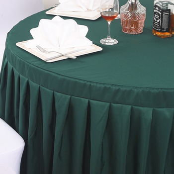 Kružni stolnjak od poliestera | protuklizni, otporan na prašinu, otporan na visoke temperature, otporan na ulje | moderna jednostavnost