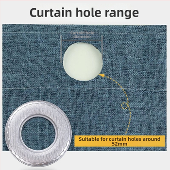 Užuolaidų žiedai, Romos žiedai, Stori tylūs žiedai (Medžiaga: Virgin new PP plastic; Stilius: Modernus paprastumas; Prekės ženklas: other)