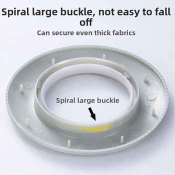 Užuolaidų žiedai, Romos žiedai, Stori tylūs žiedai (Medžiaga: Virgin new PP plastic; Stilius: Modernus paprastumas; Prekės ženklas: other)