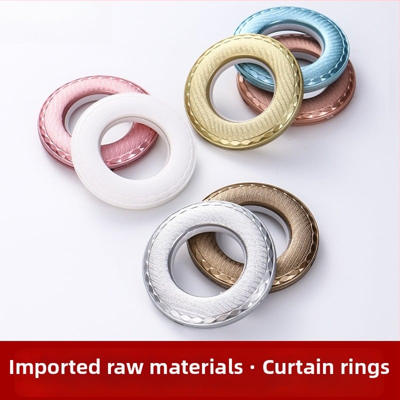 Užuolaidų žiedai, Romos žiedai, Stori tylūs žiedai (Medžiaga: Virgin new PP plastic; Stilius: Modernus paprastumas; Prekės ženklas: other)