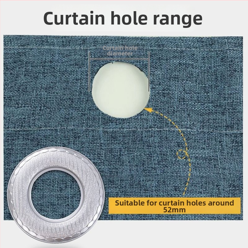 Užuolaidų žiedai, Romos žiedai, Stori tylūs žiedai (Medžiaga: Virgin new PP plastic; Stilius: Modernus paprastumas; Prekės ženklas: other)