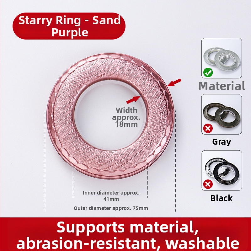 Užuolaidų žiedai, Romos žiedai, Stori tylūs žiedai (Medžiaga: Virgin new PP plastic; Stilius: Modernus paprastumas; Prekės ženklas: other)