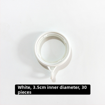 Užuolaidų žiedas su storesniu apvaliu dizainu ir pakabos žiedu, plastikinis kabliukas | Prekės ženklas: Other | Be pritaikymo