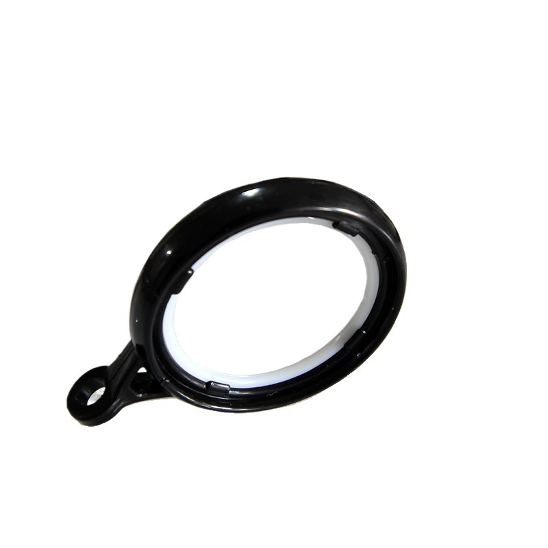 Užuolaidų žiedas su storesniu apvaliu dizainu ir pakabos žiedu, plastikinis kabliukas | Prekės ženklas: Other | Be pritaikymo