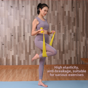 Jogos atsparos juosta pečių ir klubų tempimui, natūralus lateksas, prekių ženklas aibi