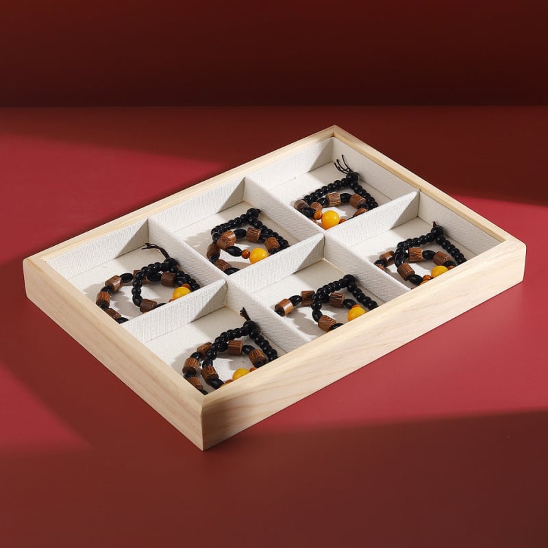 Kietmedžio juvelyrinių dirbinių dėžutė su senoviniu stiliumi ir jungimo technika