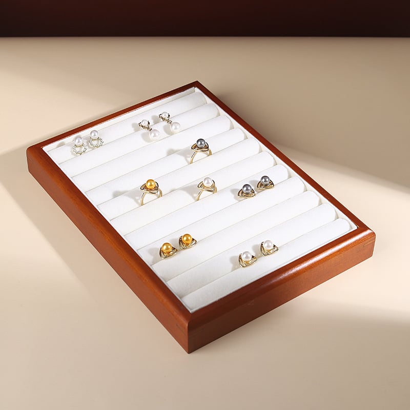 Kietmedžio juvelyrinių dirbinių dėžutė su senoviniu stiliumi ir jungimo technika