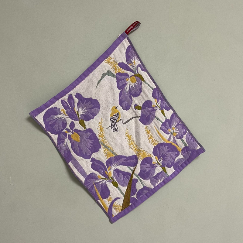 Jacquard gazé kvadratni ručnik, 100% pamuk, 32 niti, lagan, ispod 50 g, ručnik/za lice