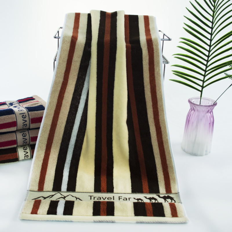Ručnik za lice, 100% pamuk, Jacquard tkanina, 32s pređa, težina 120–140 g, prilagodljivo obrađivanje