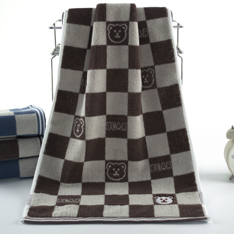 Ručnik za lice, 100% pamuk, Jacquard tkanina, 32s pređa, težina 120–140 g, prilagodljivo obrađivanje