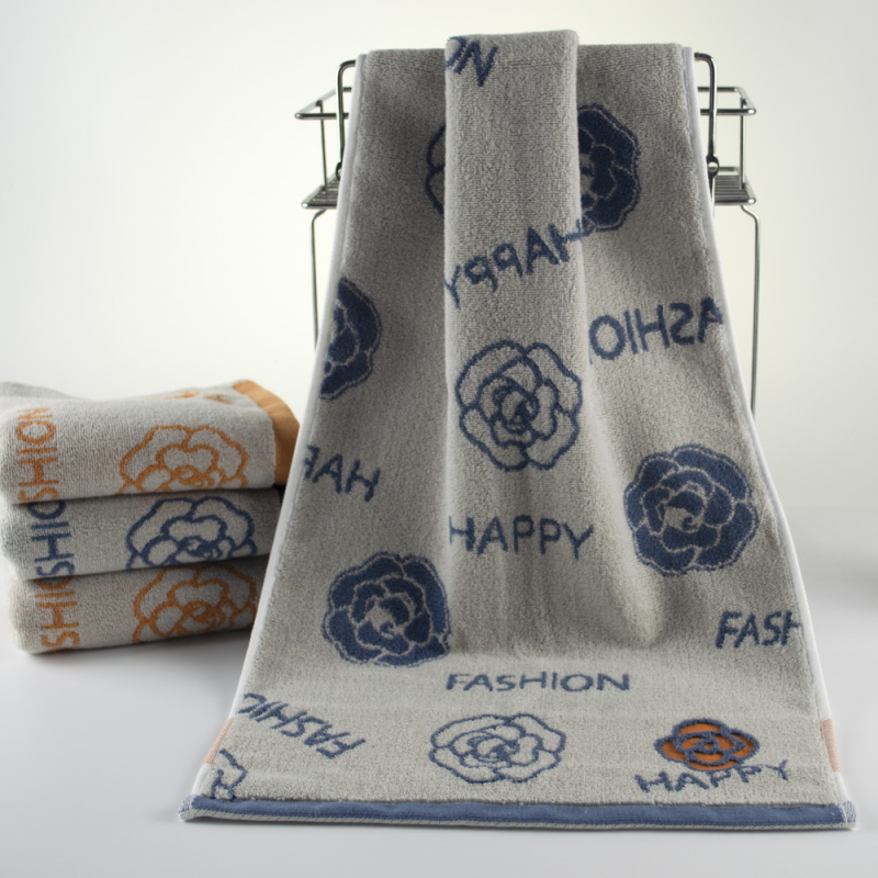 Ručnik za lice, 100% pamuk, Jacquard tkanina, 32s pređa, težina 120–140 g, prilagodljivo obrađivanje