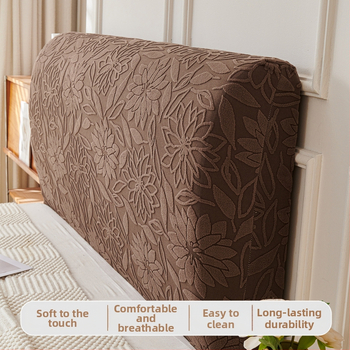 Κάλυμμα κεφαλής κρεβατιού - Πλεκτό ελαστικό, Αντι-σκόνη, Ζακάρ Velvet, Ιαπωνικού στυλ (Υλικό: πολυεστέρας; Κωδικός προϊόντος: Ylctzsch; Στυλ: μοντέρνο μινιμαλιστικό; Κατηγορία: προστατευτικό κάλυμμα σκόνης/κουκούλι καναπέ/κάλυμμα κλιματιστικού)