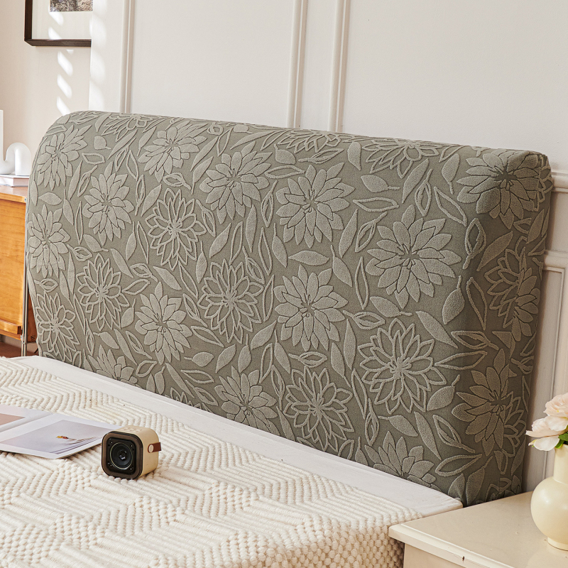 Κάλυμμα κεφαλής κρεβατιού - Πλεκτό ελαστικό, Αντι-σκόνη, Ζακάρ Velvet, Ιαπωνικού στυλ (Υλικό: πολυεστέρας; Κωδικός προϊόντος: Ylctzsch; Στυλ: μοντέρνο μινιμαλιστικό; Κατηγορία: προστατευτικό κάλυμμα σκόνης/κουκούλι καναπέ/κάλυμμα κλιματιστικού)