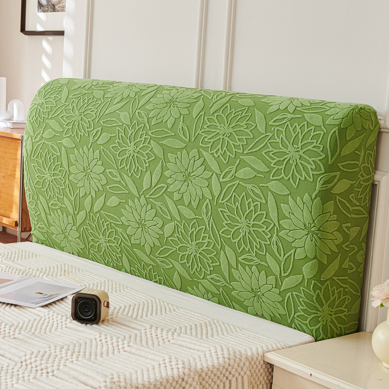 Κάλυμμα κεφαλής κρεβατιού - Πλεκτό ελαστικό, Αντι-σκόνη, Ζακάρ Velvet, Ιαπωνικού στυλ (Υλικό: πολυεστέρας; Κωδικός προϊόντος: Ylctzsch; Στυλ: μοντέρνο μινιμαλιστικό; Κατηγορία: προστατευτικό κάλυμμα σκόνης/κουκούλι καναπέ/κάλυμμα κλιματιστικού)