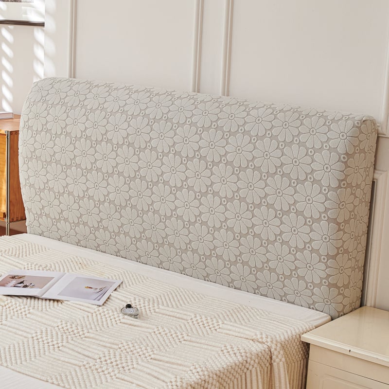 Κάλυμμα κεφαλής κρεβατιού - Πλεκτό ελαστικό, Αντι-σκόνη, Ζακάρ Velvet, Ιαπωνικού στυλ (Υλικό: πολυεστέρας; Κωδικός προϊόντος: Ylctzsch; Στυλ: μοντέρνο μινιμαλιστικό; Κατηγορία: προστατευτικό κάλυμμα σκόνης/κουκούλι καναπέ/κάλυμμα κλιματιστικού)