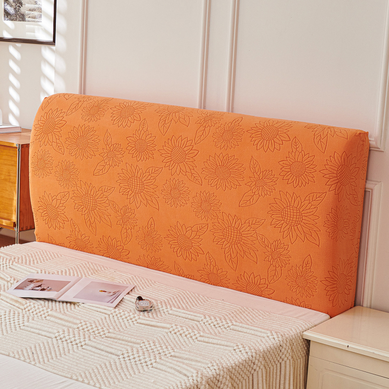 Κάλυμμα κεφαλής κρεβατιού - Πλεκτό ελαστικό, Αντι-σκόνη, Ζακάρ Velvet, Ιαπωνικού στυλ (Υλικό: πολυεστέρας; Κωδικός προϊόντος: Ylctzsch; Στυλ: μοντέρνο μινιμαλιστικό; Κατηγορία: προστατευτικό κάλυμμα σκόνης/κουκούλι καναπέ/κάλυμμα κλιματιστικού)