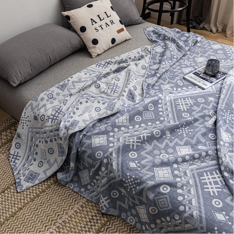 Pamukova deka ručnik, boemski stil, težina 1000–1499 g, četiri godišnja doba, vrhunska kvaliteta