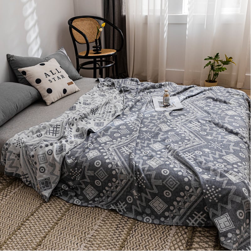 Pamukova deka ručnik, boemski stil, težina 1000–1499 g, četiri godišnja doba, vrhunska kvaliteta