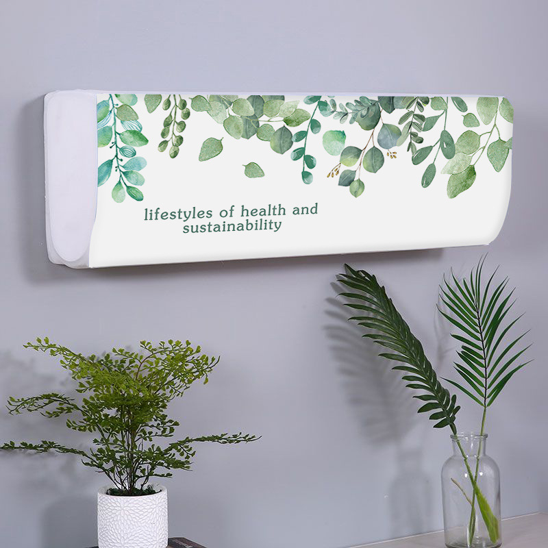 Κάλυμμα κλιματιστικού - πολυεστέρας, καθολικό κρεμαστό κάλυμμα προστασίας από σκόνη, μοντέρνο μινιμαλιστικό στυλ, Changhong/Jiangnan