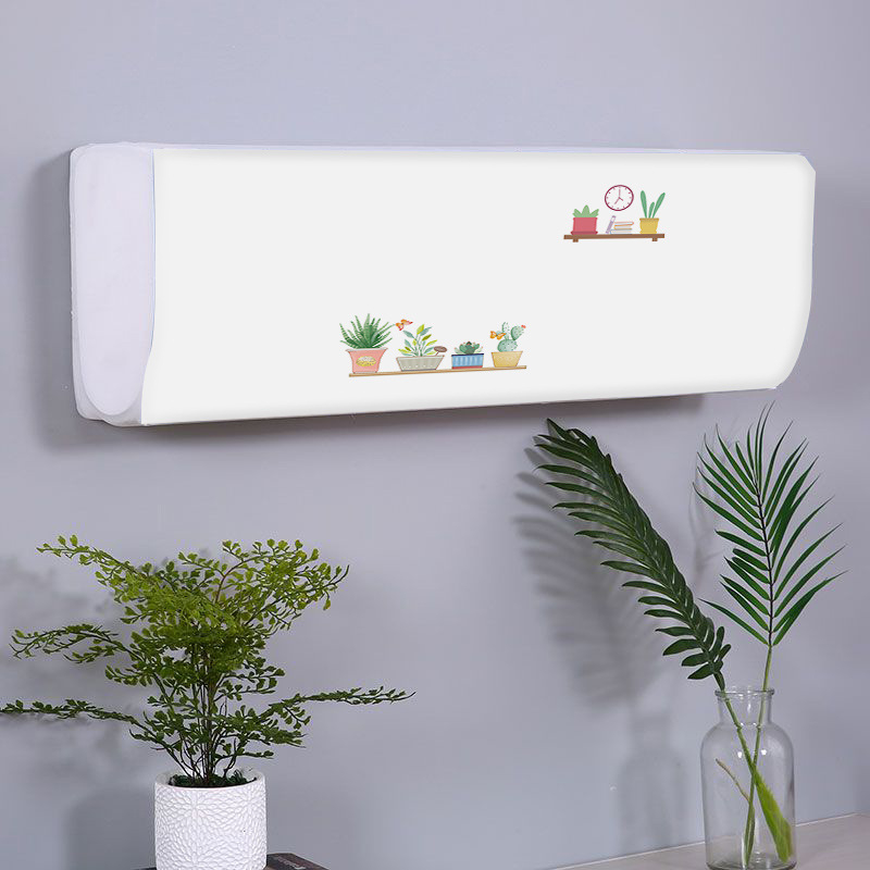 Κάλυμμα κλιματιστικού - πολυεστέρας, καθολικό κρεμαστό κάλυμμα προστασίας από σκόνη, μοντέρνο μινιμαλιστικό στυλ, Changhong/Jiangnan