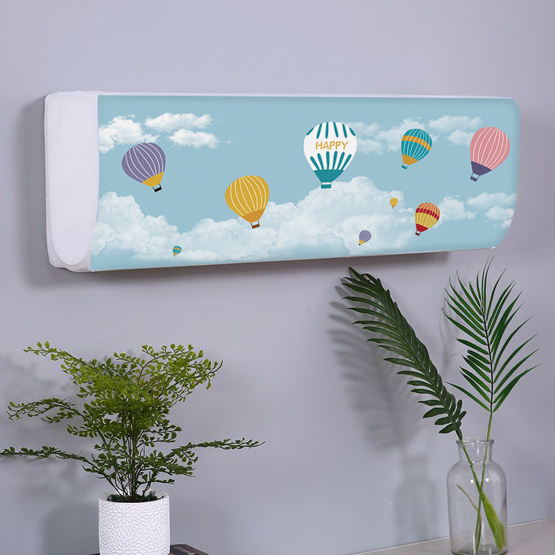 Κάλυμμα κλιματιστικού - πολυεστέρας, καθολικό κρεμαστό κάλυμμα προστασίας από σκόνη, μοντέρνο μινιμαλιστικό στυλ, Changhong/Jiangnan