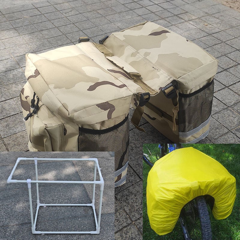 Чанта за багажник на велосипед – модел 05, Oxford плат, без подплата