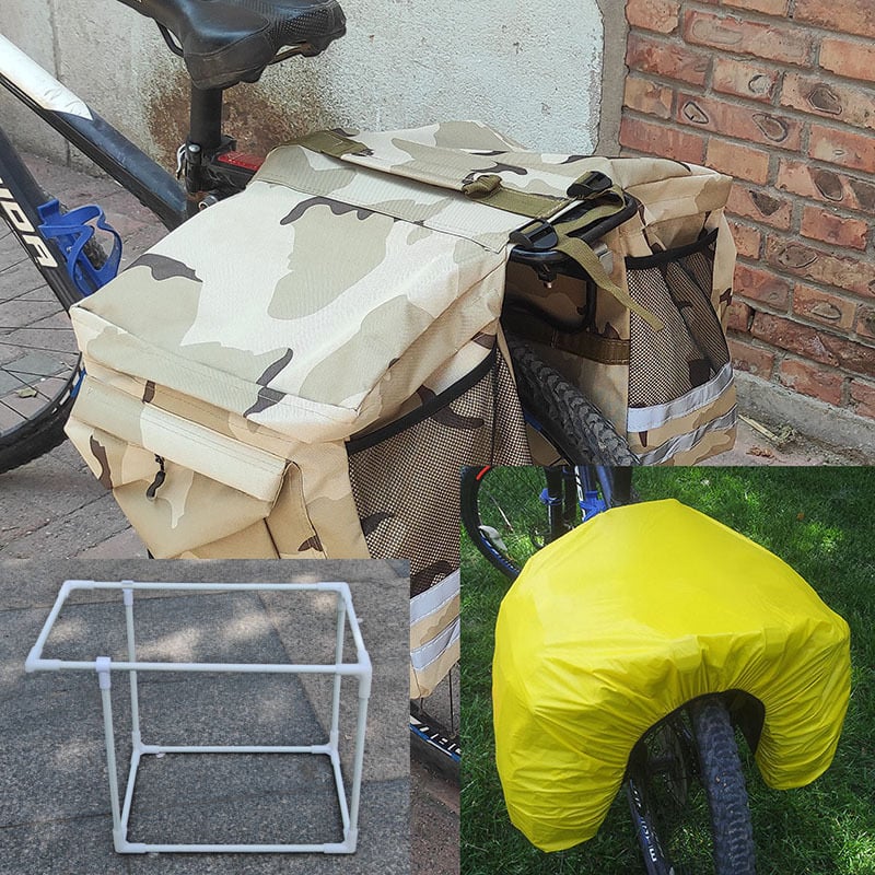 Чанта за багажник на велосипед – модел 05, Oxford плат, без подплата