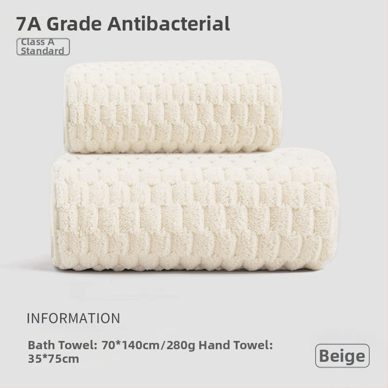 Trys rankšluosčių komplektas studentų bendrabutyje, 100% kitas pluoštas, 150D siūlas, džakardo audimas, po 100 g kiekvienam rankšluosčiui.