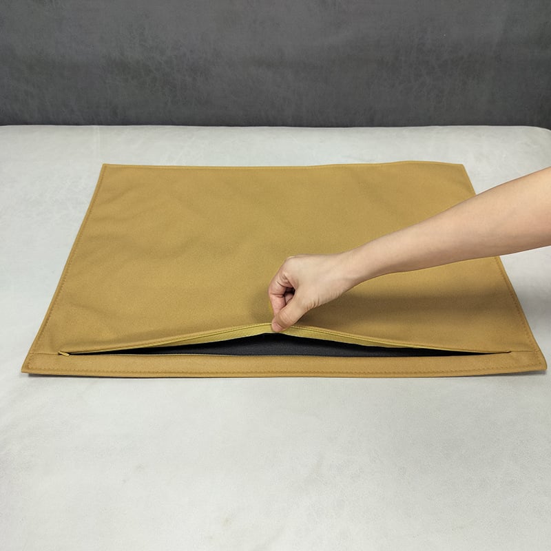 Полиестерен калъф за възглавница за диван — едноцветен, модерен минимализъм, налична персонализация