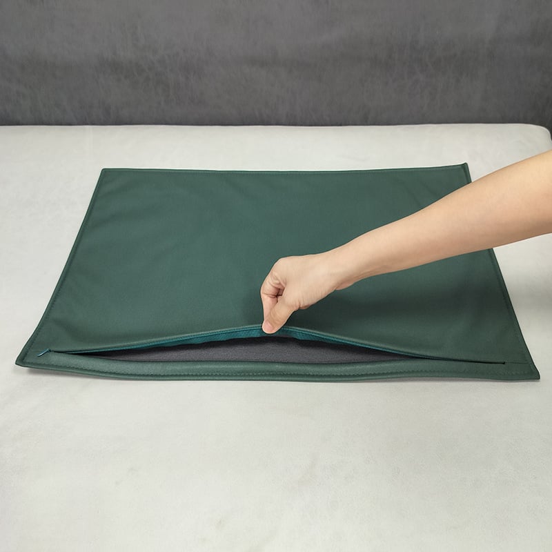 Полиестерен калъф за възглавница за диван — едноцветен, модерен минимализъм, налична персонализация