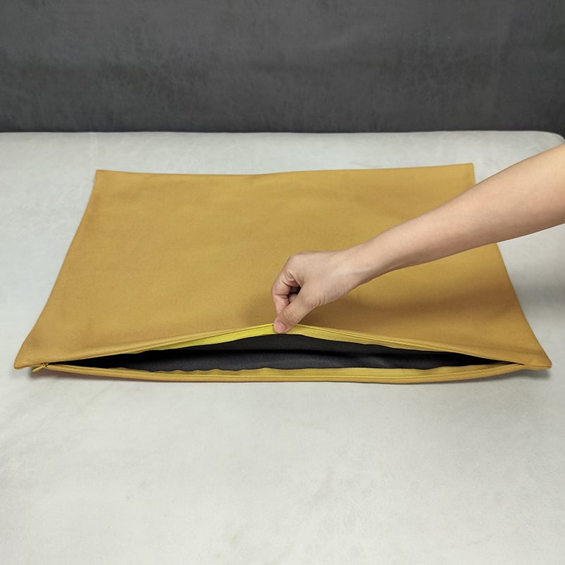 Полиестерен калъф за възглавница за диван — едноцветен, модерен минимализъм, налична персонализация